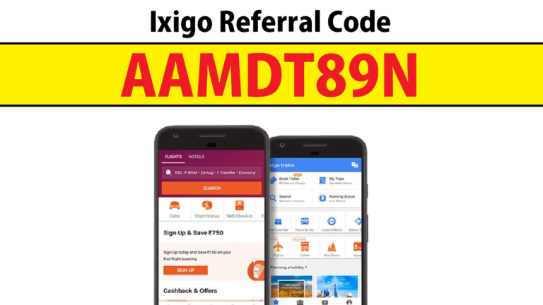 Ixigo Referral Code 