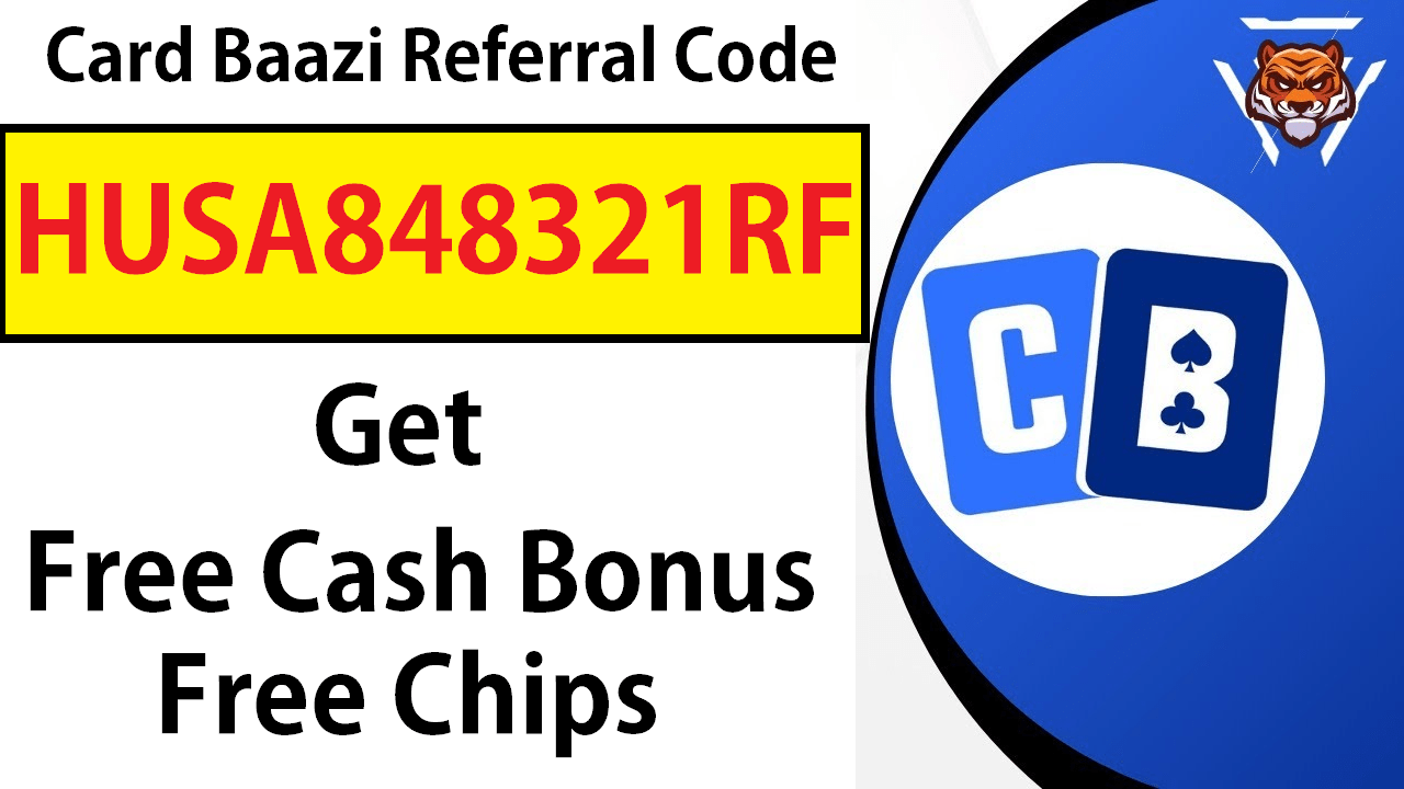 Download APK Card Baazi Invite Code HUSA848321RF Free Chips