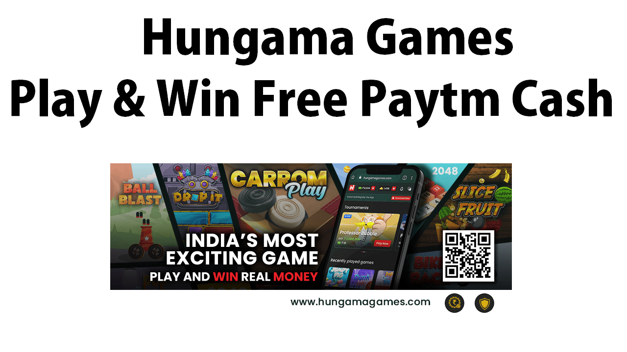 Download APK Hungama Games Referral Code Earn Free Paytm Cash