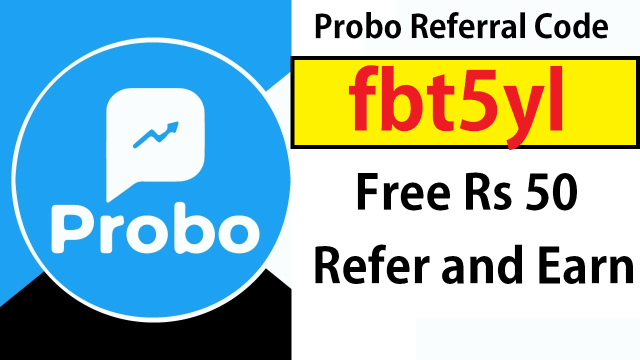 Download APK Probo Referral Code fbt5yl Get Free ₹50/Signup