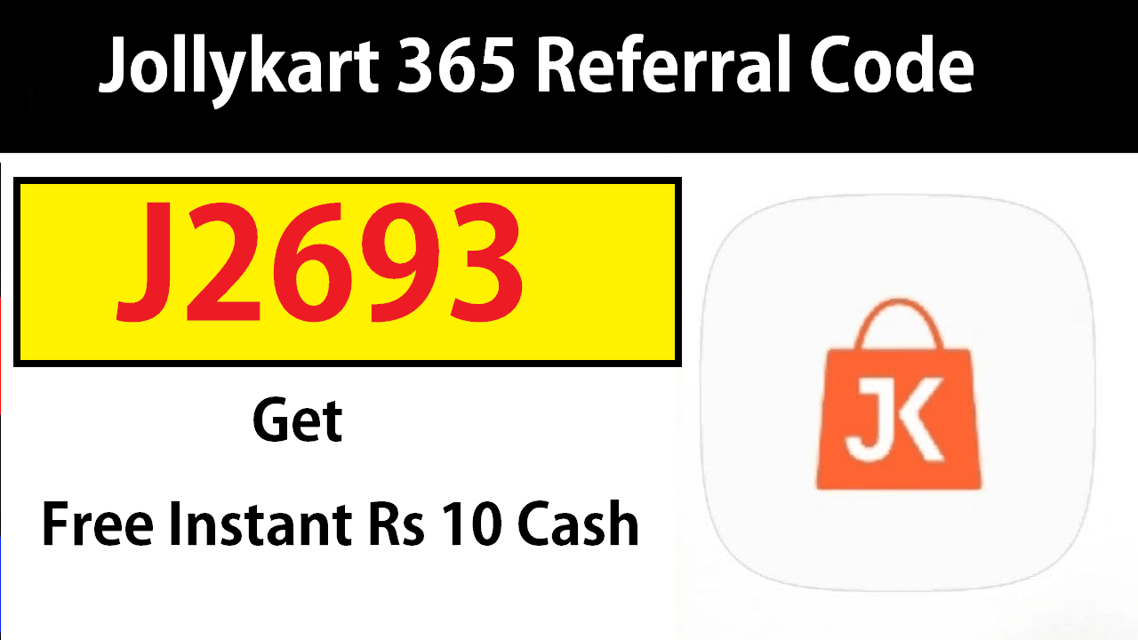 Jollykart 365 Referral Code J2693 Earn Free ₹10
