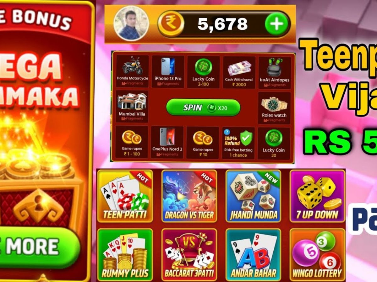 Download APK Teen Patti Vijay Referral Code ₹1000 Bonus