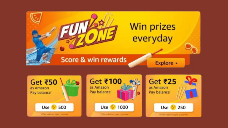 Amazon Funzone Quiz Play Earn Free Amazon Pay