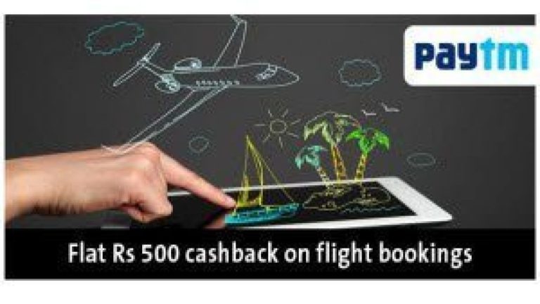Cleartrip with Paytm Wallet Cashback Offers Domestic Flights Rs 500 Cashback on Rs 3000