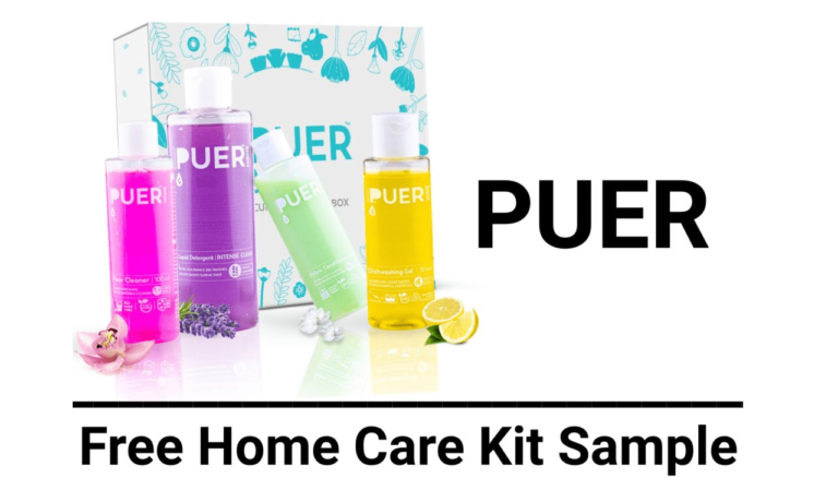 Free Sample PUER Home Care Kit Get 4 Free Products