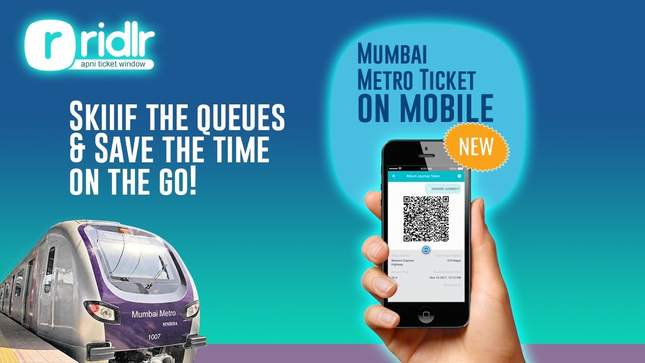 Ridlr Metro Smart Card Recharge Offers : 100% Cashback