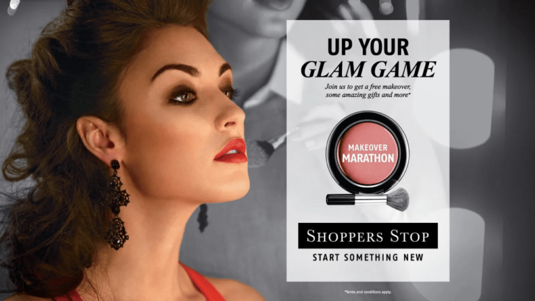 Free Make Over at Shoppers Stop stores