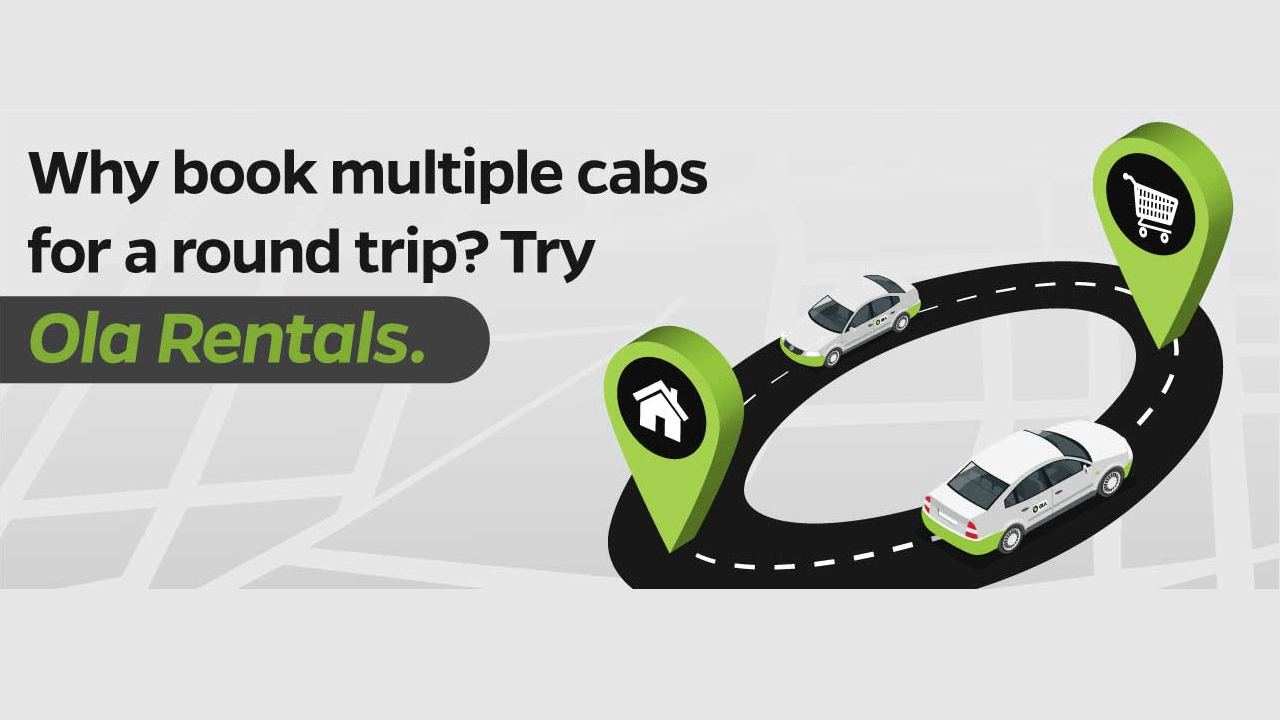 Shop hassle free with Ola Rentals