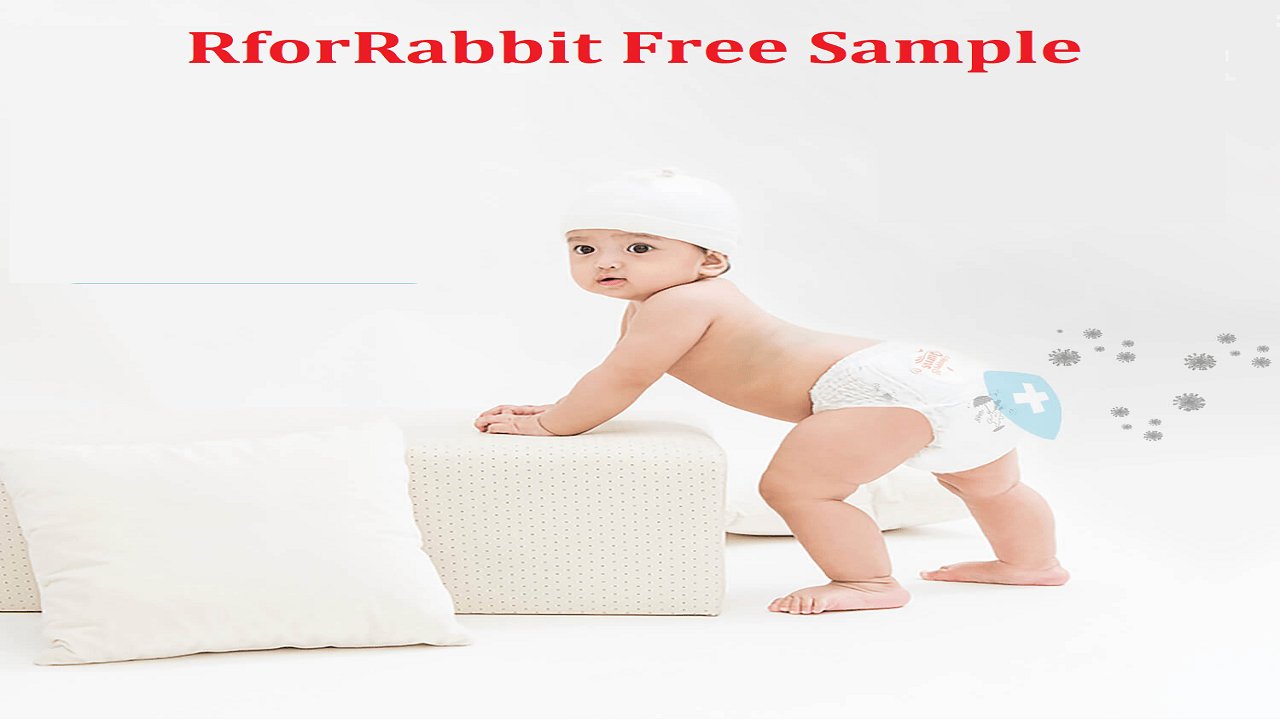 RforRabbit Free Sample Premium Pack of 3 Diapers