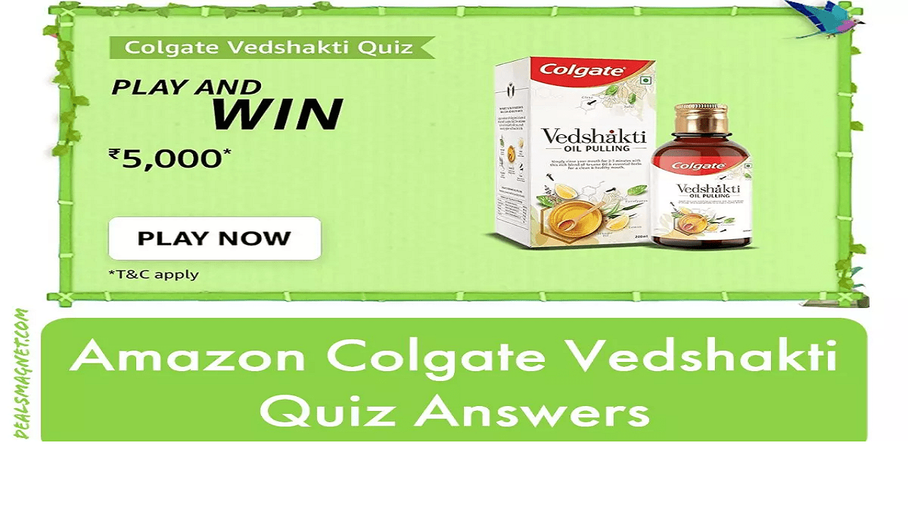 Amazon Oil Pulling Quiz Answer 22nd July 2022