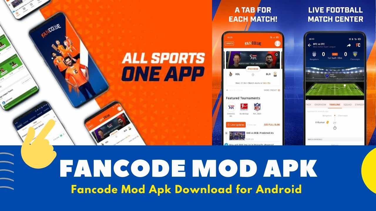 Fancode Mod Apk Premium Unlocked Watch Free Live Stream