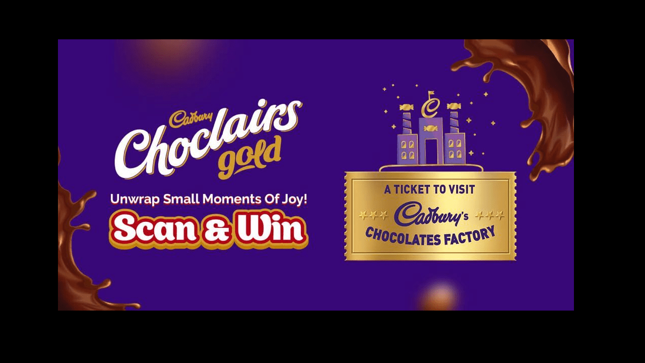 Cadbury Choclairs Gold Scan and Win Code