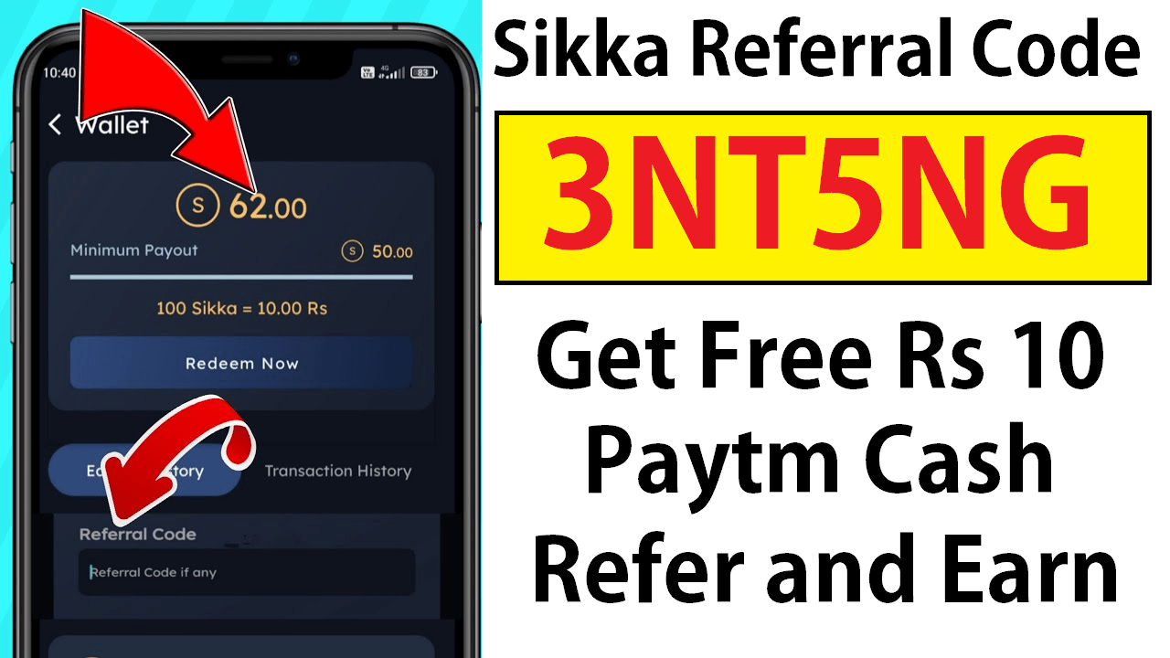 Download APK Sikka Referral Code Get Free ₹10 PayTM Cash