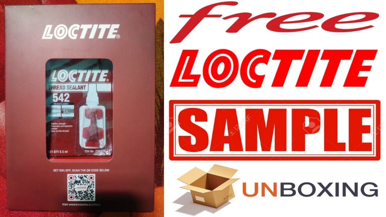 Free Sample Of LOCTITE Thread Sealant