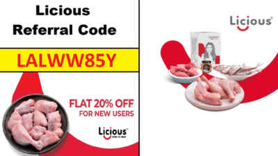 Licious Referral Code "LALWW85Y" Get Free Rs 200 Discount
