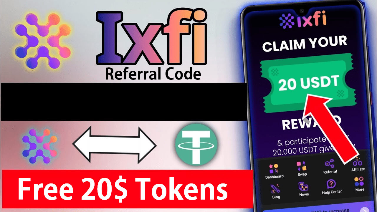 IXFI Referral Code Get Free Upto ₹700 IXFI Crypto Exchange