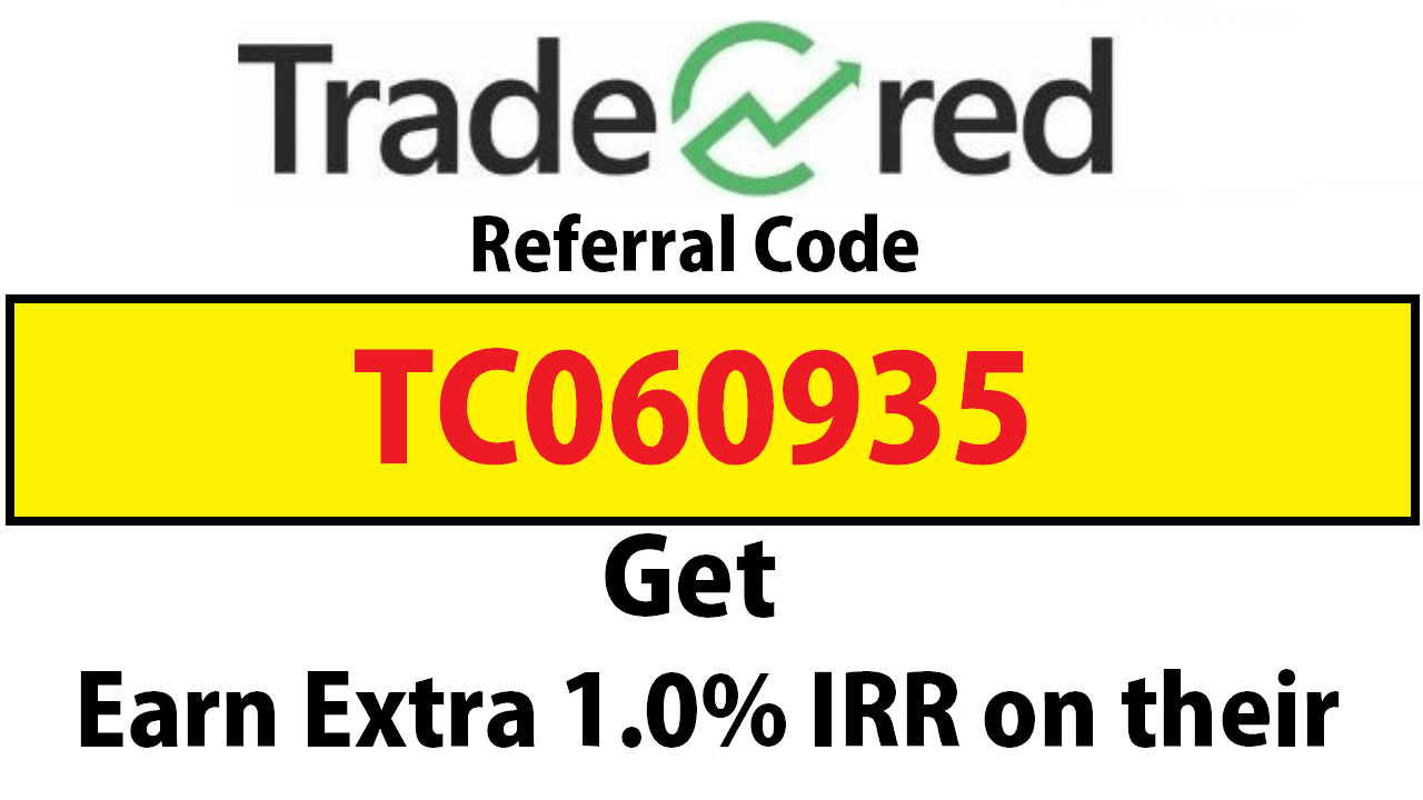 TradeCred Referral Code Get Free Earn Extra 1.0% IRR