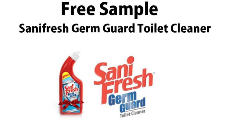 Free Sample Sanifresh Germ Guard Toilet Cleaner