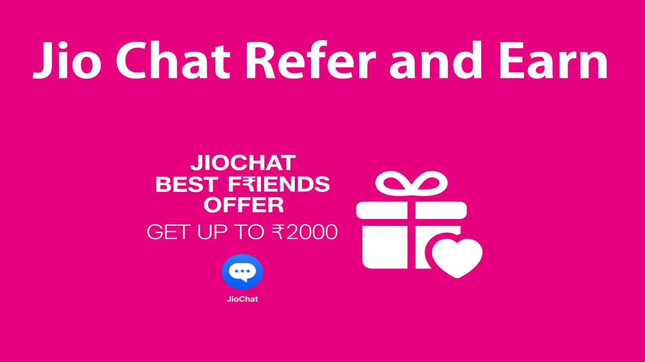 Jio Chat Refer and Earn Get Free Up to ₹2000