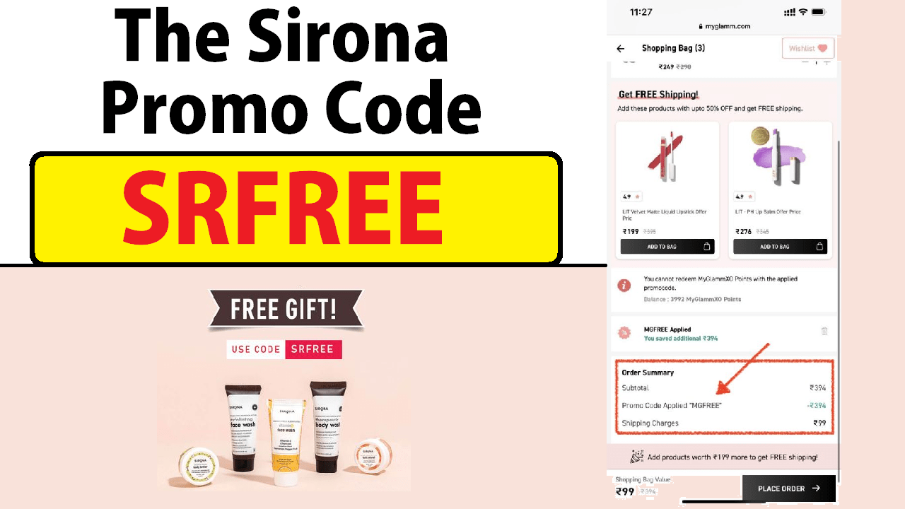 The Sirona Promo Code Get Free Sample