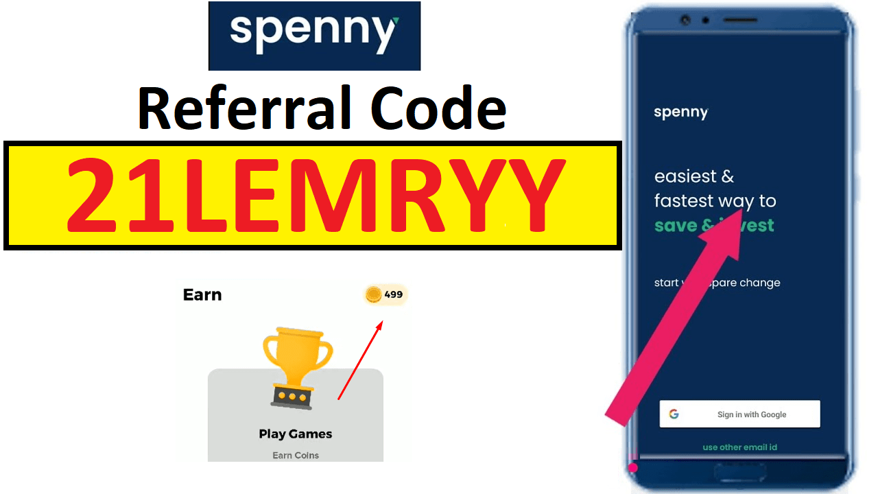 Download APK Spenny Referral Code 21LEMRYY Get Free Coin