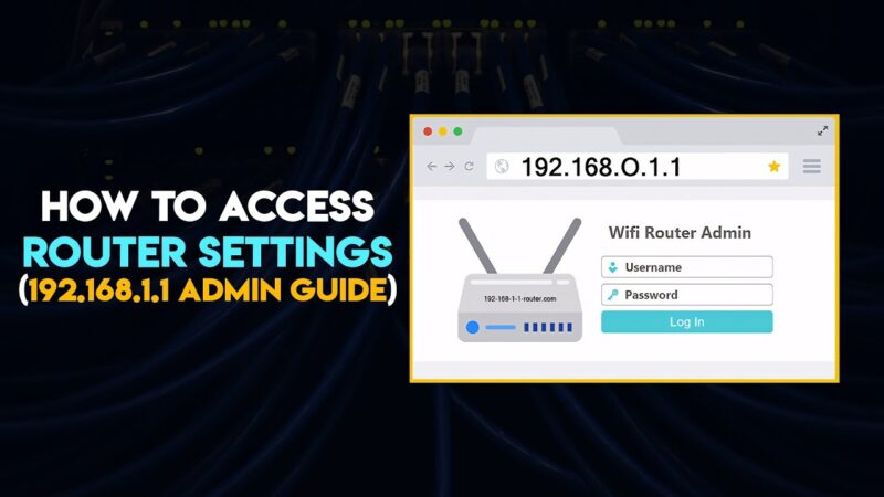 192.168.1.1 or 192.168.0.1 Username, Password & Settings