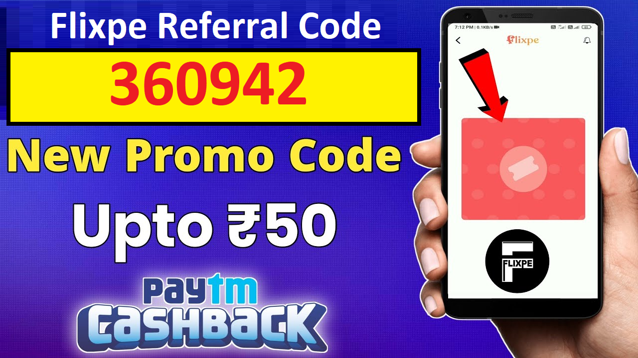Download APK Flixpe Referral Code 360942 Get Free Paytm