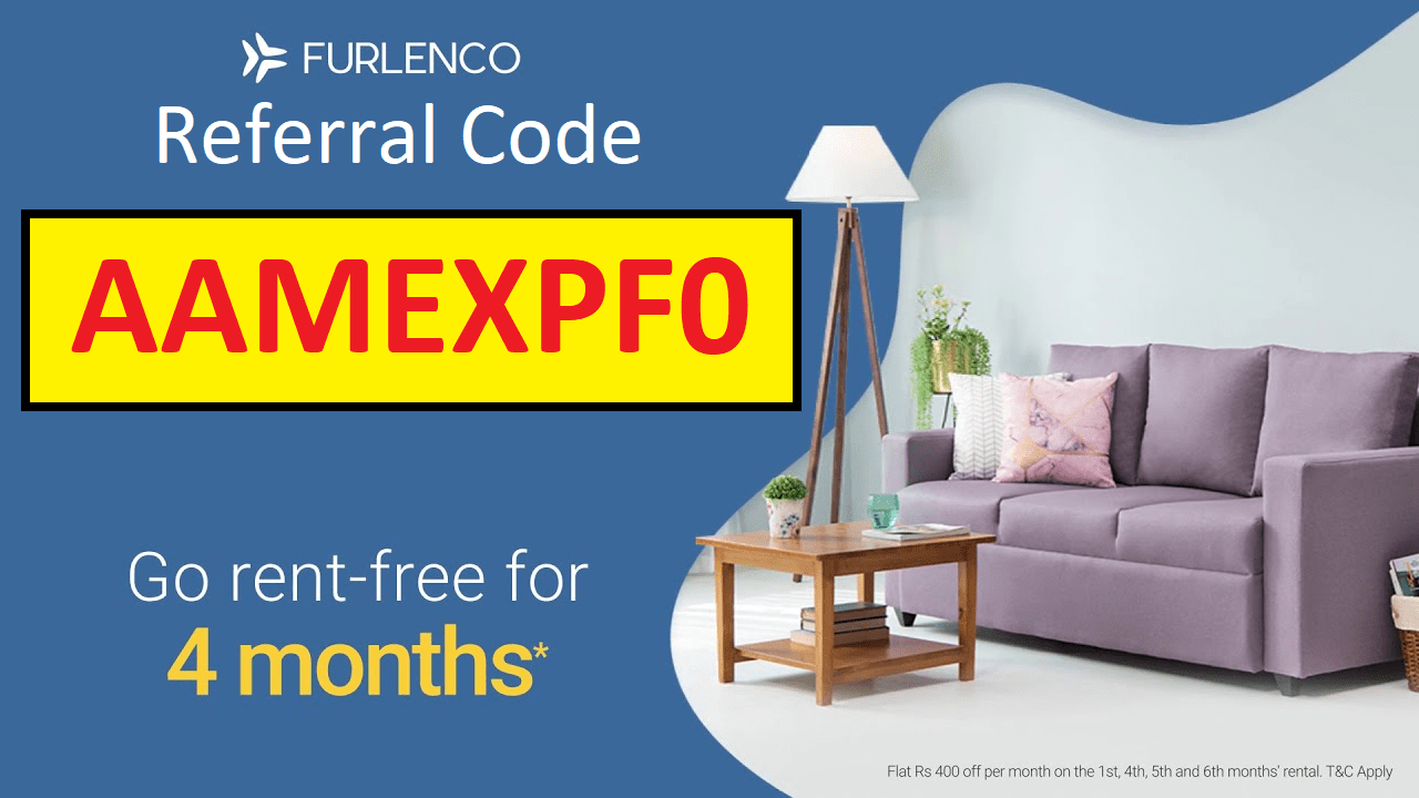 Download APK Furlenco Referral Code Get Free ₹1000 off