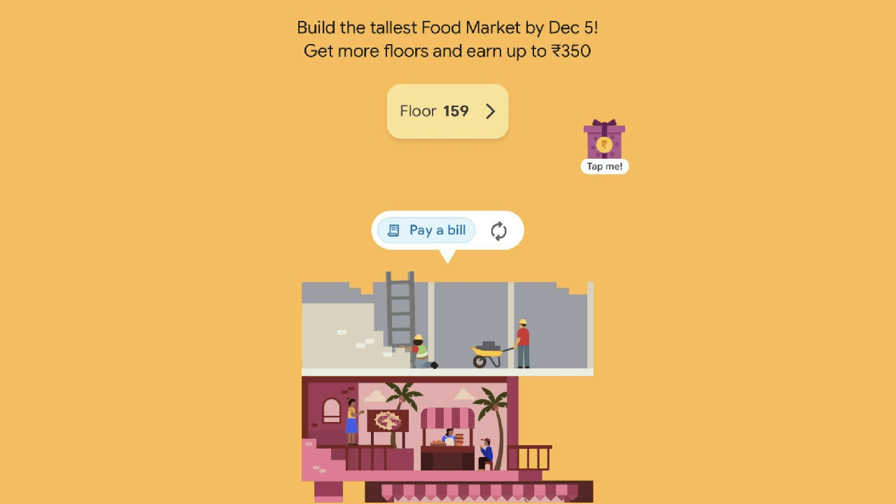 Google Pay Food Market Unlock 9x Come Visit my Vibrant
