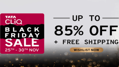 Tatacliq Black Friday Sale 2022 Electronics & Fashion