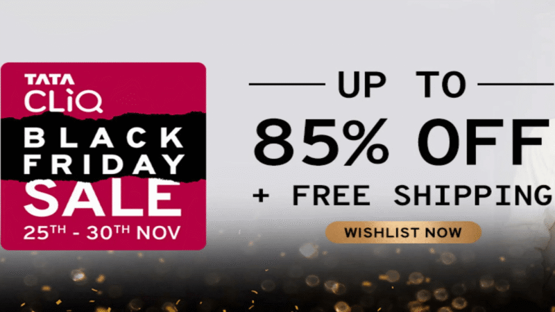 Tatacliq Black Friday Sale 2023 Electronics & Fashion