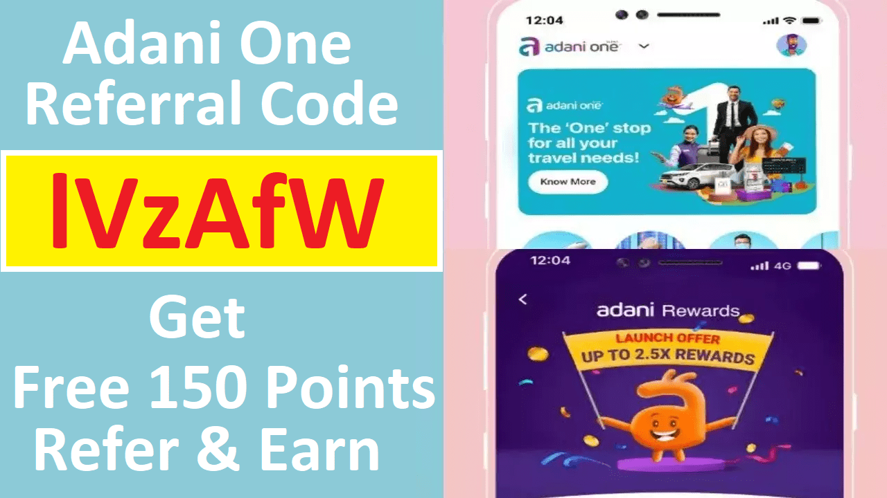Download APK Adani One Referral Code Get Free 150 Points