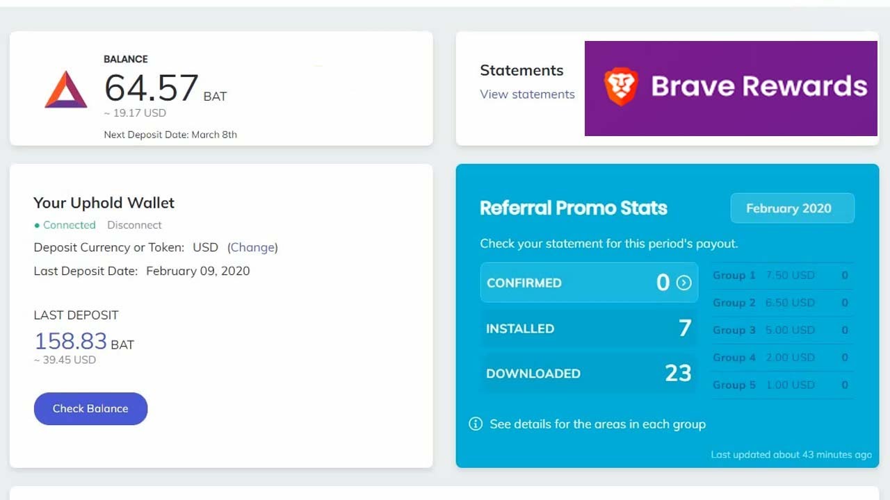 Download APK Brave Browser Referral Code Get ₹350 Bonus