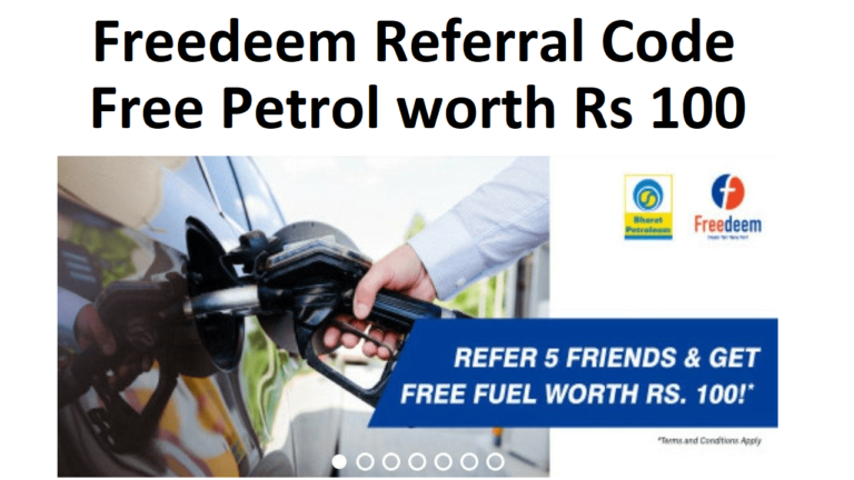 Download APK Freedeem Referral Code Get Free Petrol
