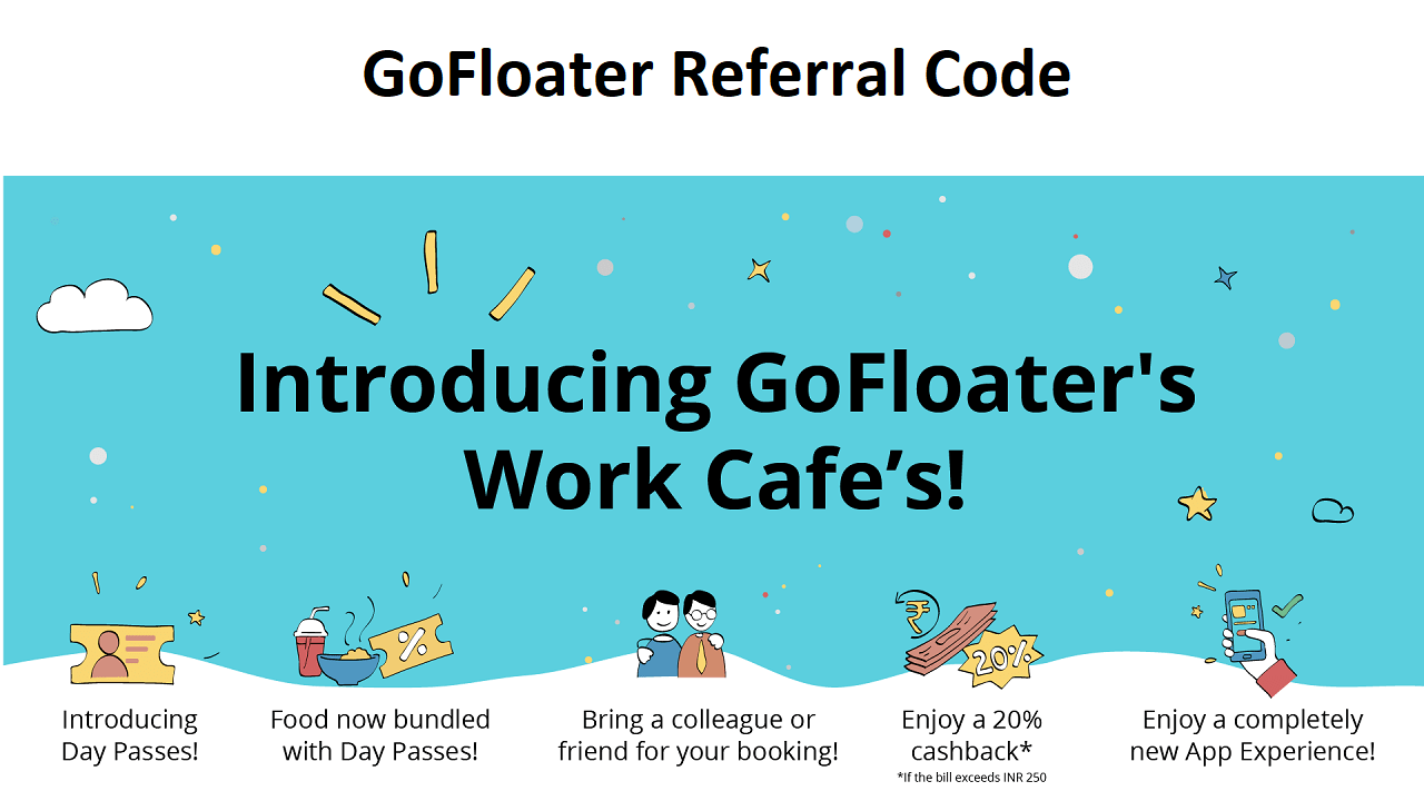 GoFloaters Referral Code Get Free Upto ₹500 Cashback