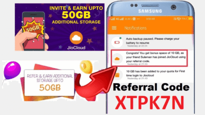 Download APK Jio Cloud Referral Code Get Free 10 GB Storage