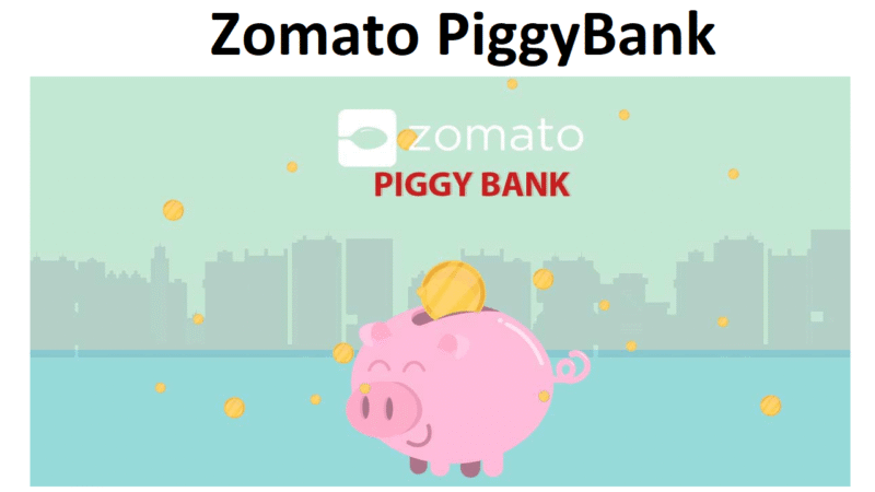 Zomato PiggyBank Invite Code AAME3646 Get FREE 100 ZCoin