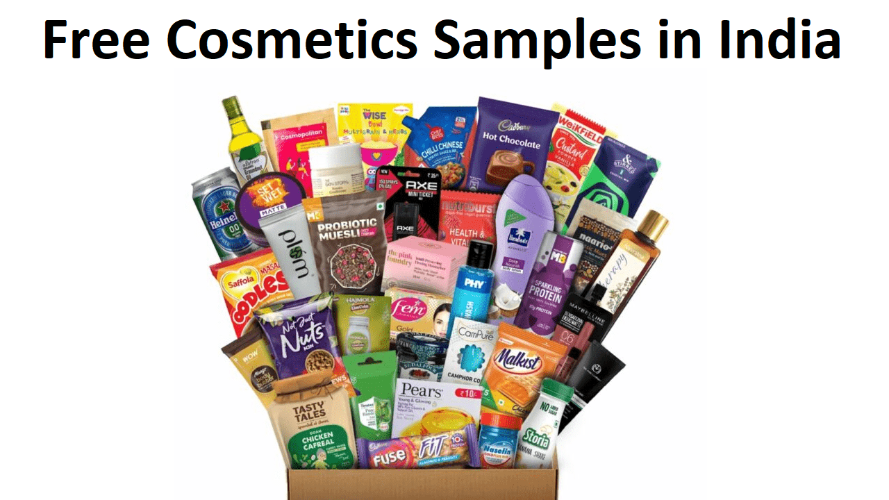 Free Cosmetics Samples in India 2023 | Free Product India