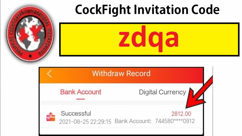 Download APK CockFight Invite Code 3uynv Free ₹100
