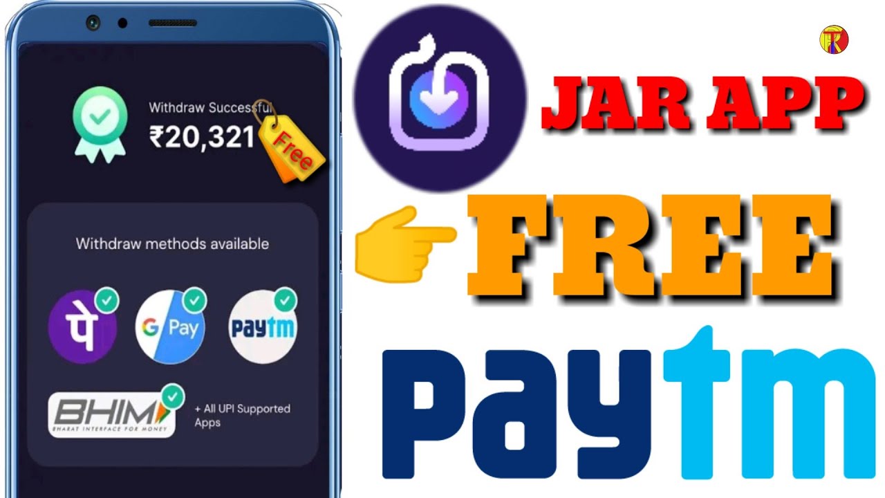 Download APK Jar Promo Code Get Free Upto ₹300 Paytm CB