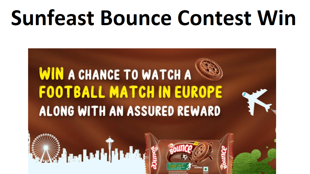 Sunfeast Bounce Contest Win Get Free Football Lot Code SMS