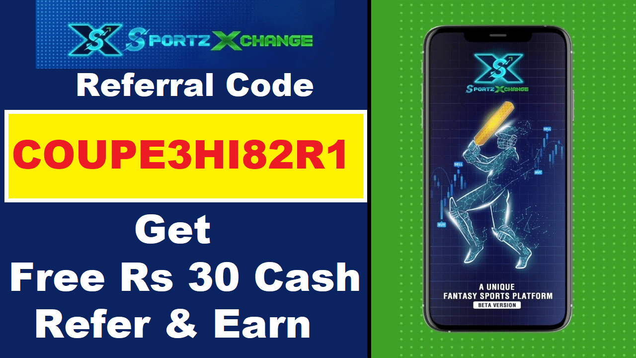 Download APK SportzXchange Referral Code Get Free ₹20