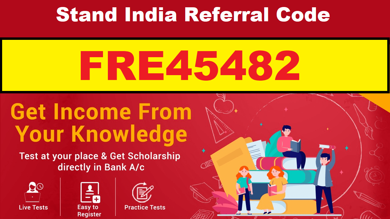 Download APK Stand India Referral Code FRE45482 Get ₹25