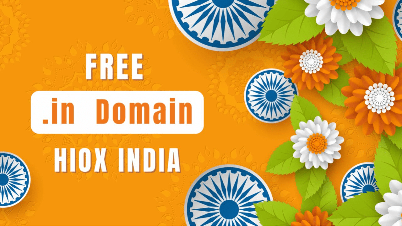 HIOX India: Get a .in Domain for Just ₹29 for One Year