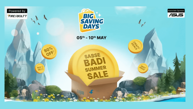 Flipkart Big Saving Days Sale 14th – 19th July 2023