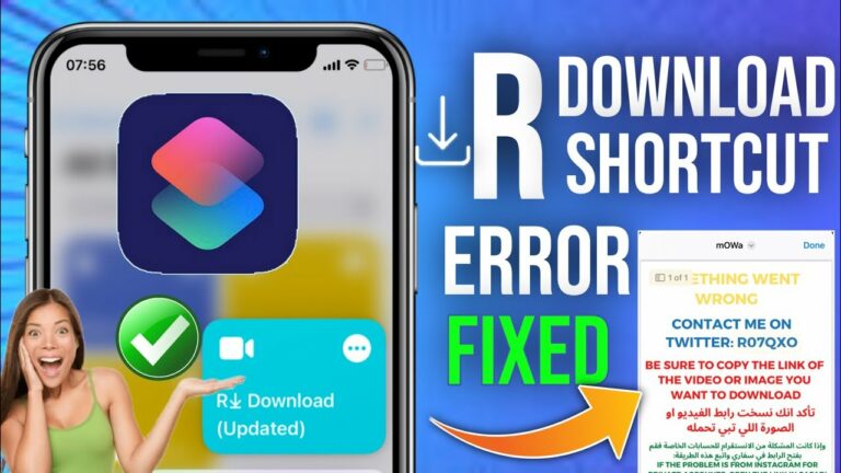 How to Fix R Download Shortcut Not Working Cannot Connect