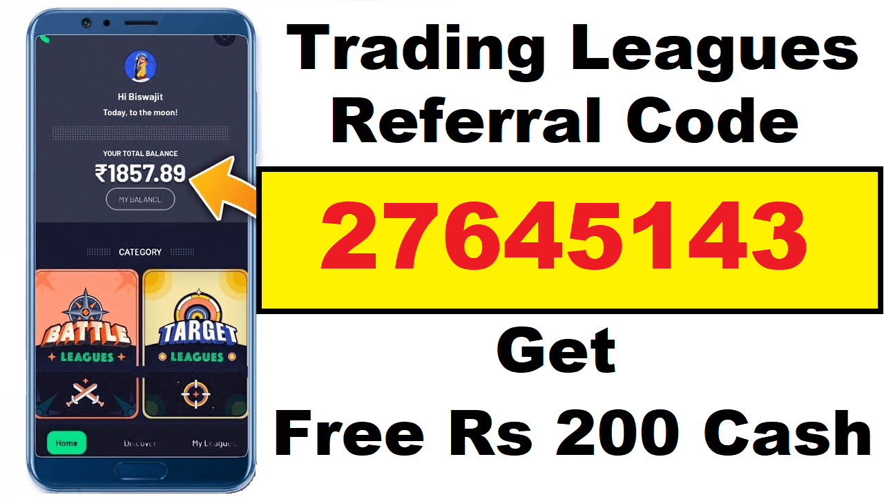Download APK Trading Leagues Referral Code Get Free ₹200