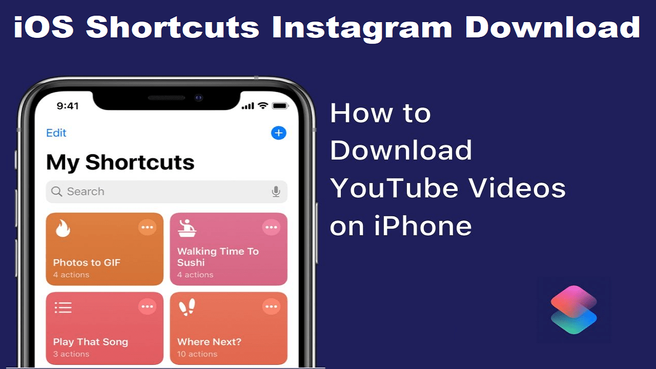 iOS Shortcuts Instagram Download Reels, Video & More Content