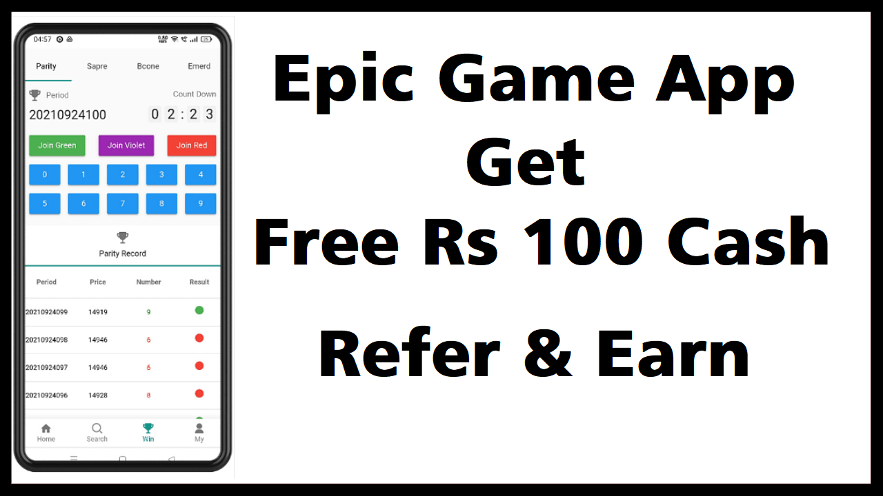 Download APK Epic Game Play Colour Prediction Game Free Cash