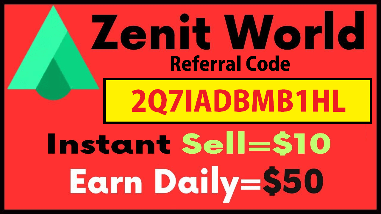 Download APK Zenit World Referral Code Get Free 1 Zen Token
